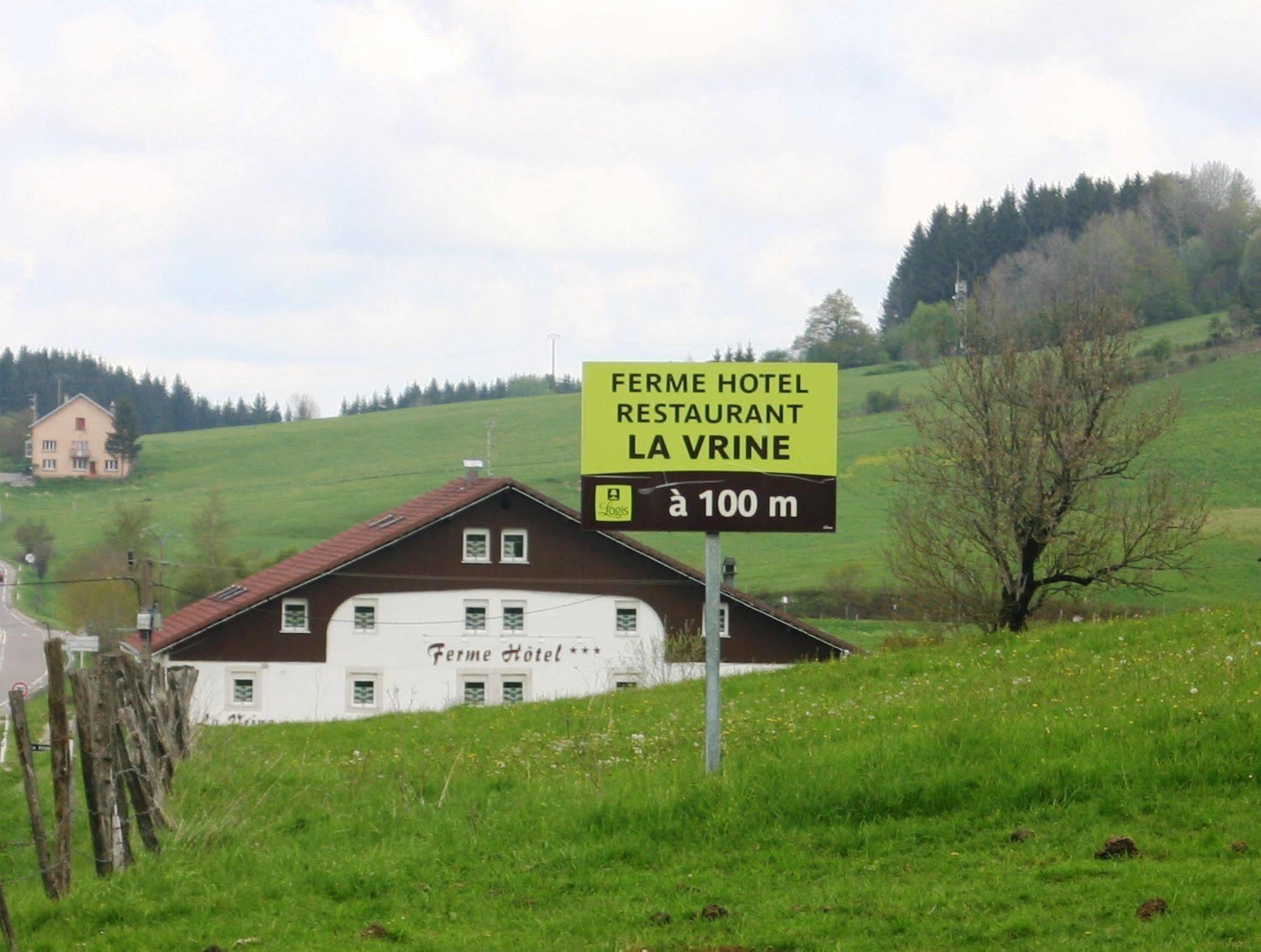 Logis Ferme De La Vrine Hotel Vuillecin